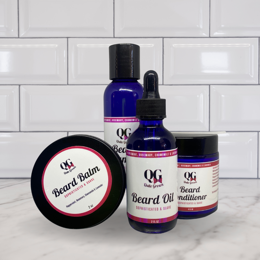 Beard Care Deluxe Bundle (Rosemary Peppermint)