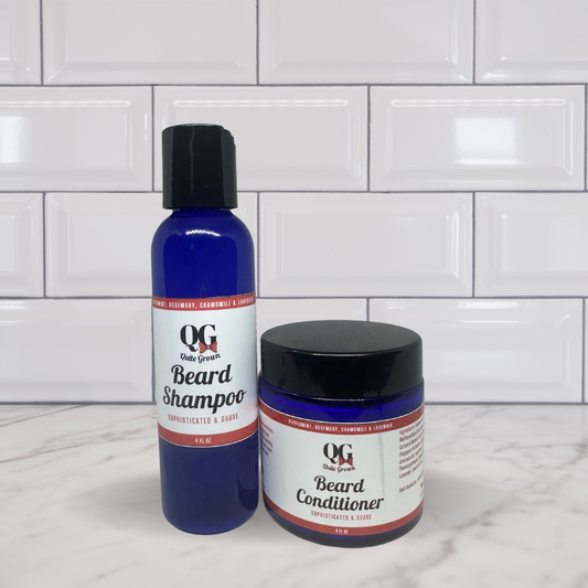 Beard Shampoo & Conditioner Bundle (Rosemary Peppermint)